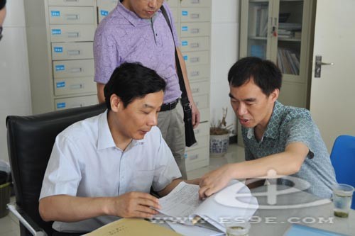 省消化内科质量控制中心检查我州消化内科专业水平