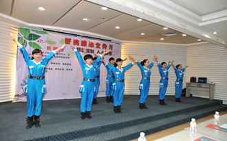 恩施州中心医院举办“院感宣传月”签名承诺仪式