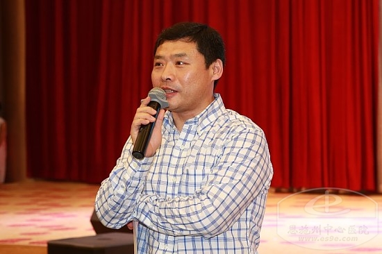 国家卫生计生委医院管理研究所副所长、医院感染质量管理与控制中心主任付强做现场点评