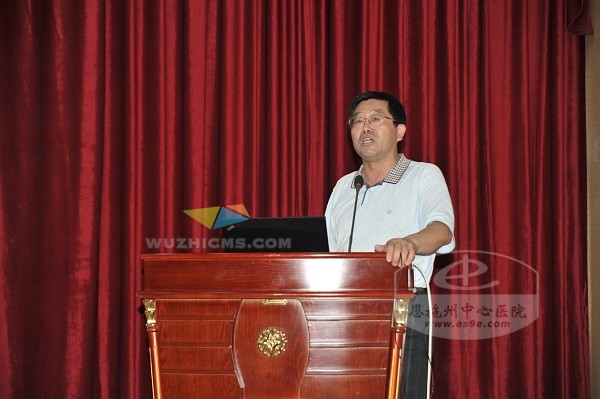 江苏省人民医院朱伟介绍麻醉质控项目建立情况