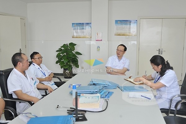 李元红书记正在督导检查