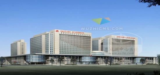 州中心医院新区医疗中心透视图