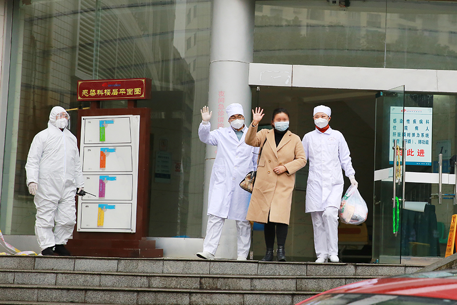 全州首例确诊“新冠”肺炎患者出院