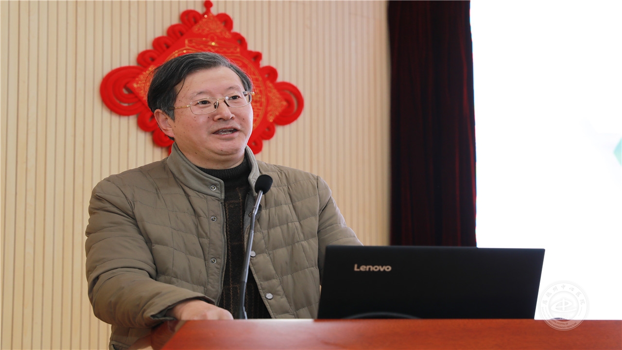 党委书记李拓讲话